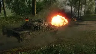 World of Tanks || Leopard 2AV on Thiepval Ridge - Platoon Gameplay
