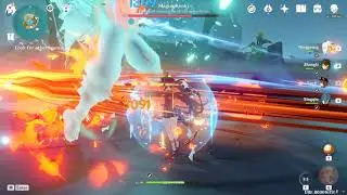 [Random Footage] Maguu Kenki fight - Genshin Impact