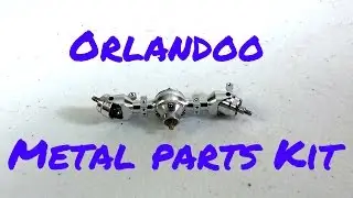 Orlandoo F150 OH35P01 KIT Parts Metal Front & Real Axle Set