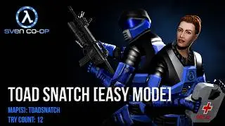 Sven Co-op - Map: Toad Snatch [EASY Mode] - Try count: 12 (Tentativa 12) - [No commentary]
