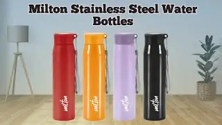 Milton 850 Stainless Steel Water Bottle Review #milton
