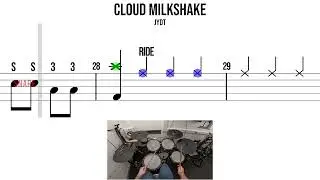 Cloud Milkshake J Y D T🥁 Средняя версия для начинающих