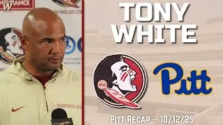Тони Уайт, FSU Pitt, обзор матча 10-12-25 | FSU Football | Florida State Football | Warchant TV