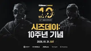 🎮 [시즈데이: 10주년 기념] 오프라인 현장 이벤트 | 레인보우 식스 시즈
