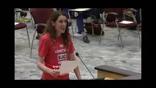 School Board Speech, July 15