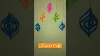 Decoration idea #easytomake #colorpapercraft