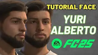 EaFc25 TUTORIAL FACE YURI ALBERTO PRO CLUBS/CARREIRA