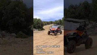 CF MOTO Z-FORCE 1000 #cfmoto #cfmoto1000 #canam #rally #zforce #gravel #ssv #testing #flatout #utv