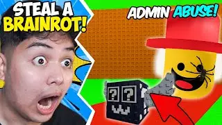1% SECRET ADMIN ABUSE SA STEAL A BRAINROT! | Steal A Brainrot #13