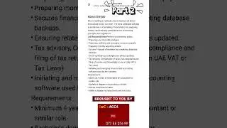 Part 2 - How to face Senior Accountant Interview Question (Dubai)?