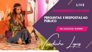 live com mamys vandinha lopes 24/01/2026 as 15:20hrs