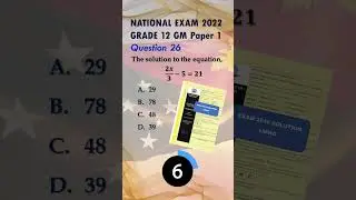 Grade 12 General Maths 2022 Exam Paper 1.  #png #papuanewguinea #maths #pngexampapers #mathsexam