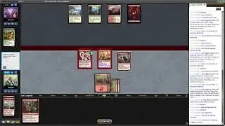 MTG Modern Mono Red Aggro vs Storm Deck