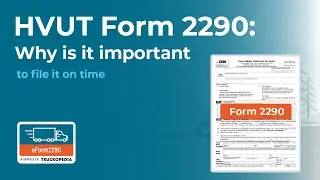 Purpose of filing Form 2290