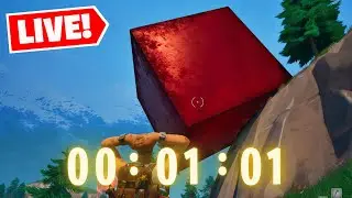 🔴FORTNITE RED CUBE MOVING LIVE