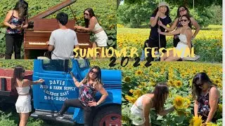 Davis Family Farm Tour🇨🇦 | SUNFLOWERS | JazzCanadaoddventures Tour