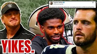 Derek Carr BLASTED by Saints Fans! CRYING for Shedeur Sanders! Jon Gruden releases STATEMENT!