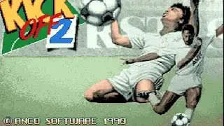 Kick Off 2 - Commodore Amiga - Anco 1990