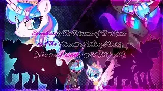 Speedpaint: Принцесса Тьмы и Принцесса Сияющего Сердца【Mlp AU // Эра Тьмы】