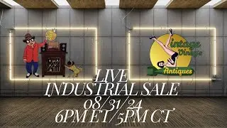LIVE INDUSTRIAL SALE WITH KATIE