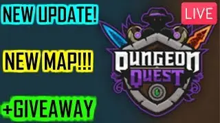 🔴🎩NEW MAP!!!+GIVEAWAY!!!🎩(Dungeon Quest RobloX)🔴