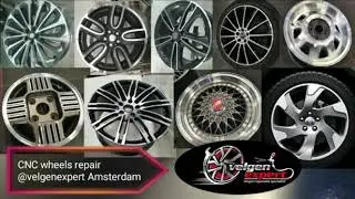 velgen cnc afdraaien compilatie bij velgen expert amsterdam