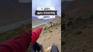 Spiti Valley trip 2025 #Spiti #Himachal #BikeRide #SpitiValley #Nako #Tabo #kaza #Travel #Adventure