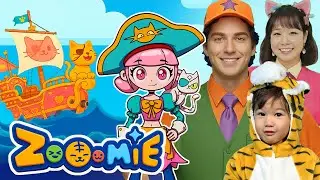 Visit the Aquarium & Learn Sea Animals with Koji | Sing, Learn & Draw with Zooomie Friends