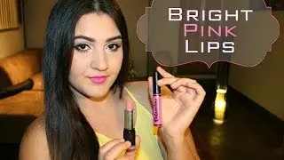 Neutral Eyes & Bright Pink Lips! (2 Options)