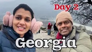 Georgia లో Day2  ఈ చలికి తట్టుకోవాలి అంటే చాల కష్టం😱❄️🤧|| Georgia 🇬🇪 