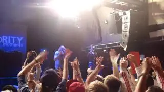 Schwayne Jnr - Squashed Nigga (dubstep remix) (crowd acapella) Live@O2 Islington Academy HD