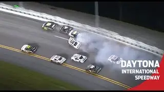 Kaulig Racing teammates battle, wreck, win in final laps at Daytona | NASCAR