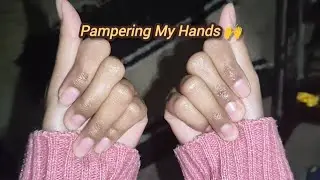 ASMR Pampering My Hands 🙌(Gentle layered Sound) ll Self-care ✨@shilpikhushidas5428 