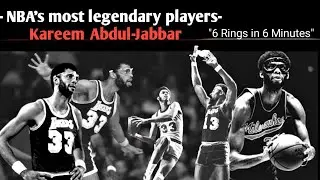 NBA's most legendary players,Kareem Abdul-Jabbar: