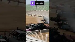 End of feature rollover! #vito324gaming #realisticderbyproject #beamngderby