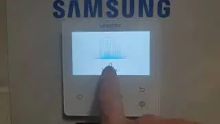 Samsung air source heat pump scanning 0 on the screen