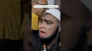 Glimpses of Drama performed on attack by #*%* at Mayapur   Iskcon temple! #Iskcon #mayapur #attack