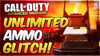 Advanced Warfare Exo Zombies Glitches - Unlimited EM1 Ammo! Laser Gun Glitch (AW Outbreak Zombies)