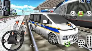 New Police Van Hyundai Stariya Car Driving Vietnam Simulator - Android iOS Gameplay 🚓🎮