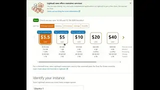 Cara upgrade instance (vps) di Amazon Lightsail