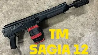 Tokyo Marui Saiga 12 review and gameplay at Palm Beach Airsoft