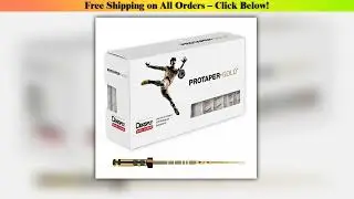 10PKS Dental Protaper Gold Rotary Instrument Heat Activation Flexible Engine Files For Root Canal
