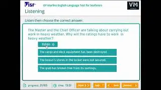 Maritime English Test for Seafarers, Cadets, and Students 📘⚓  Marlins Maritime English Practice 