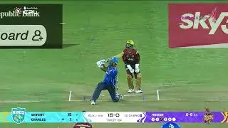 Johnson Charles' INCREDIBLE Reverse Sweep Six! | CPL 2025
