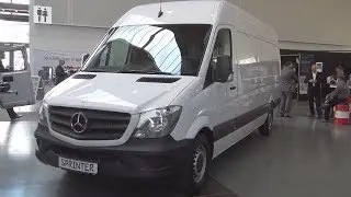 Mercedes-Benz Sprinter 316 BlueTec Panel Van (2016) Exterior and Interior