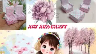 DIY paper sofa | paper sofa set without glue | No glue paper craft | Easy no glue craft