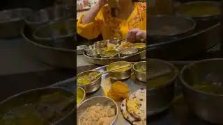 Rajasthani Food experience at GHOOMAR Pune #traditional #rajasthani #marwadi #daalbaati #foodie