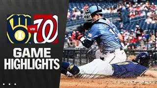 Brewers vs. Nationals Game Highlights (8/2/25) | MLB Highlights