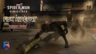 Fisk Hideout: The Best Combat Flow in Spider-Man Remastered | NorapixelGaming #spiderman