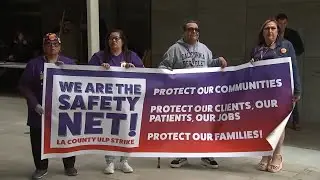 Over 55,000 LA County employees to join unfair labor strike